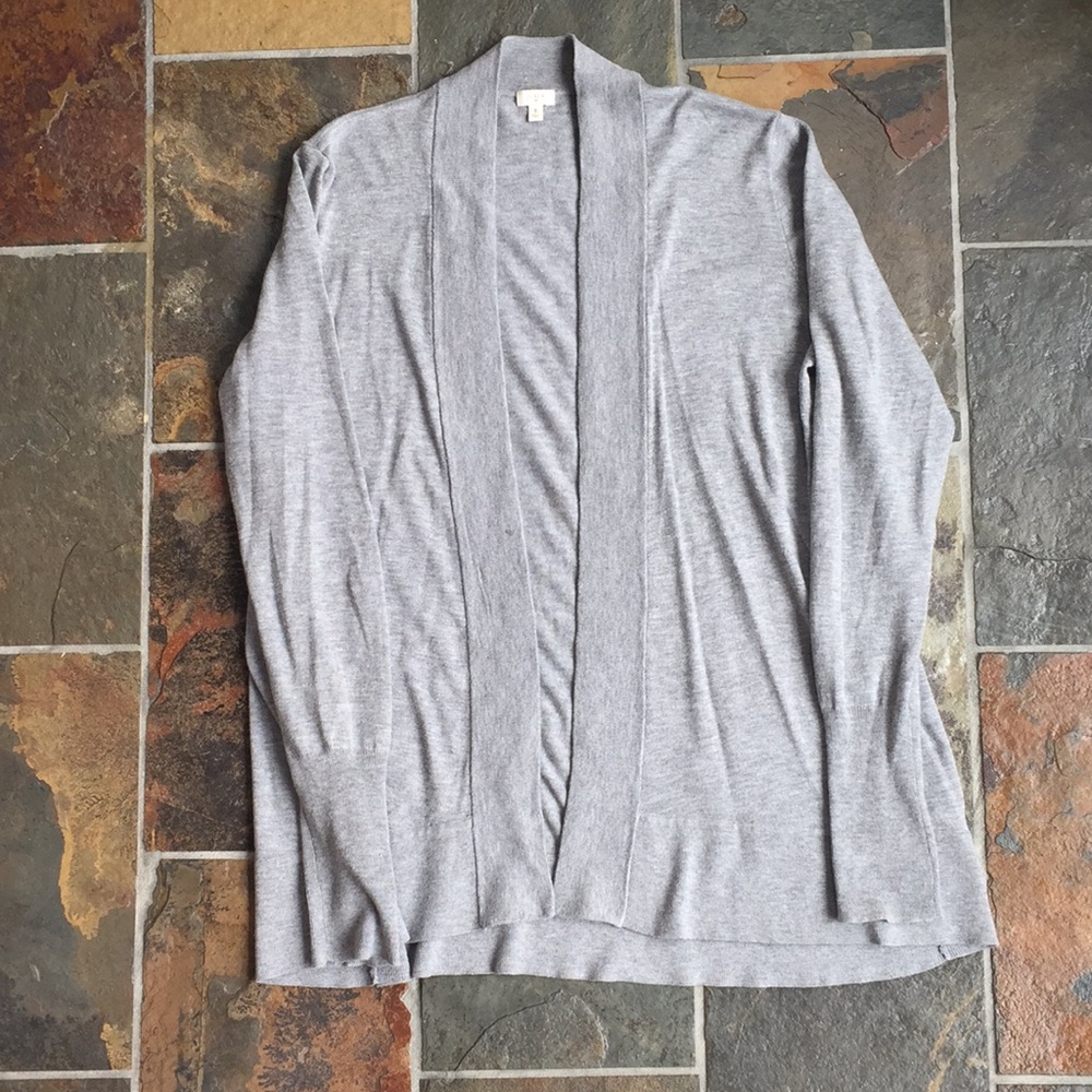 J Crew open front boyfriend cardigan